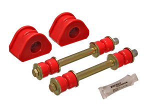 Ford F-150 Sway Bar Bushing Set - Front - Energy Suspension - 27mm Bar Diameter + Includes End Links + Hyper-Flex Polyurethane - Red - `97-`03 Ford F-150 Sway Bar Bushing Set - Front - Energy Suspension - 27mm Bar Diameter + Includes End Links + Hyper-Flex Polyurethane - Red - `97-`03